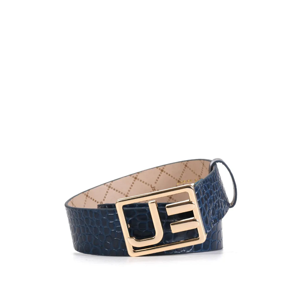 Textured Leather Belt
