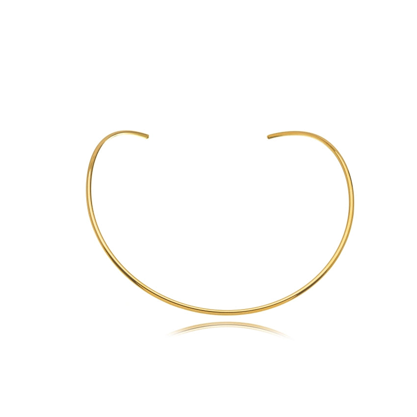 Smooth Hoop Choker