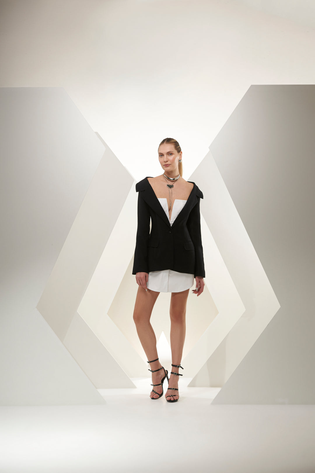 Chaos Blazer+Dress Set