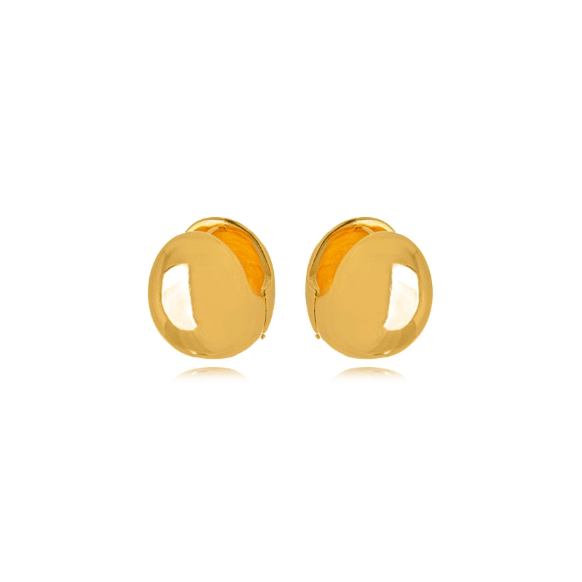 Plain Ball Hoop Earring