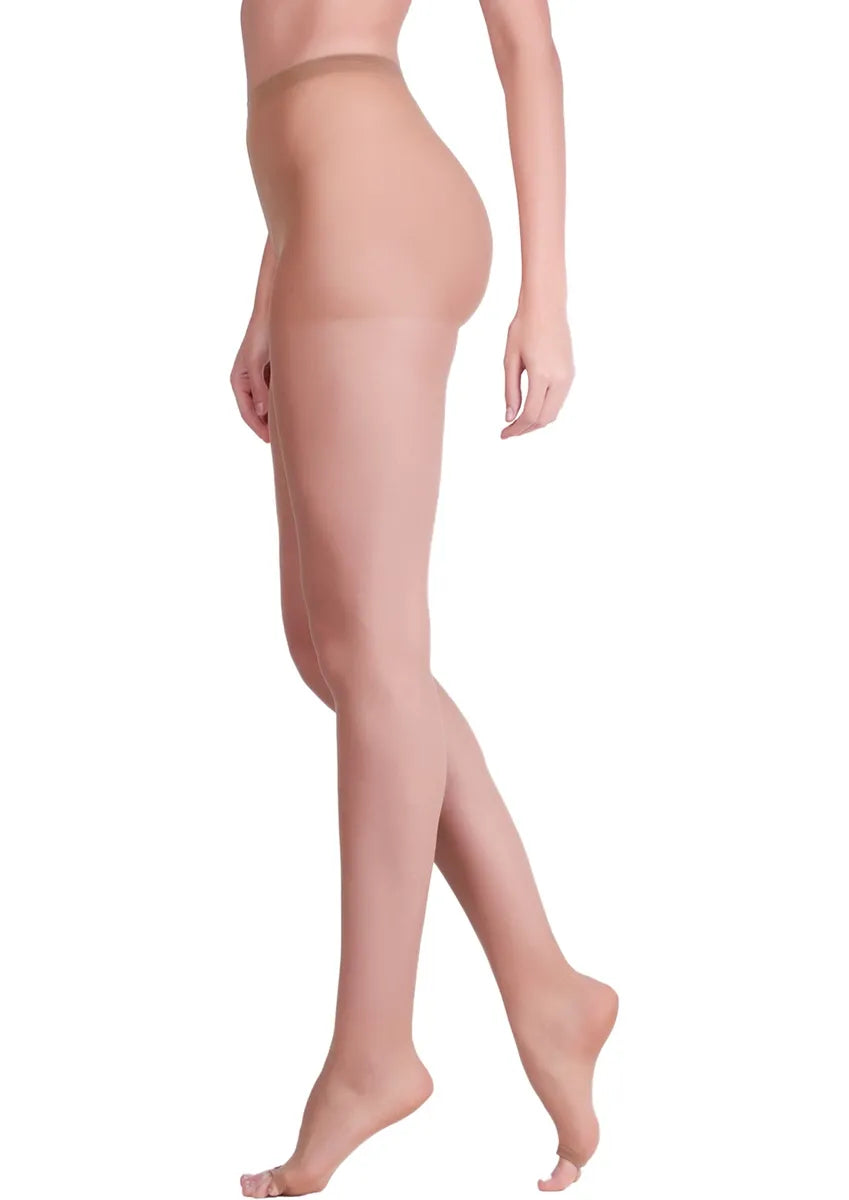 Classic Thin 15 Thread Free Toe Pantyhose