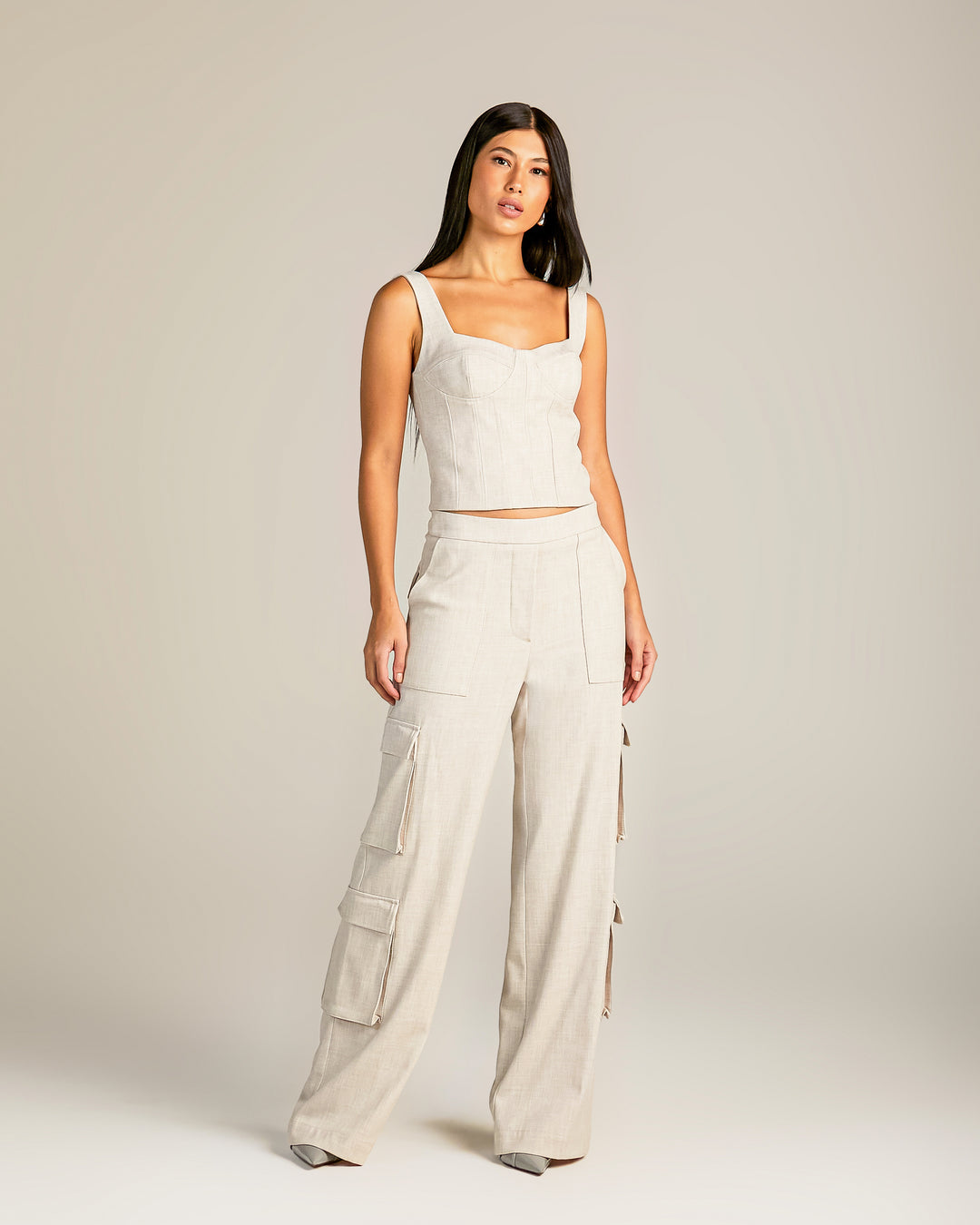 Parka+Corset+Pants Set Anne Fernandes