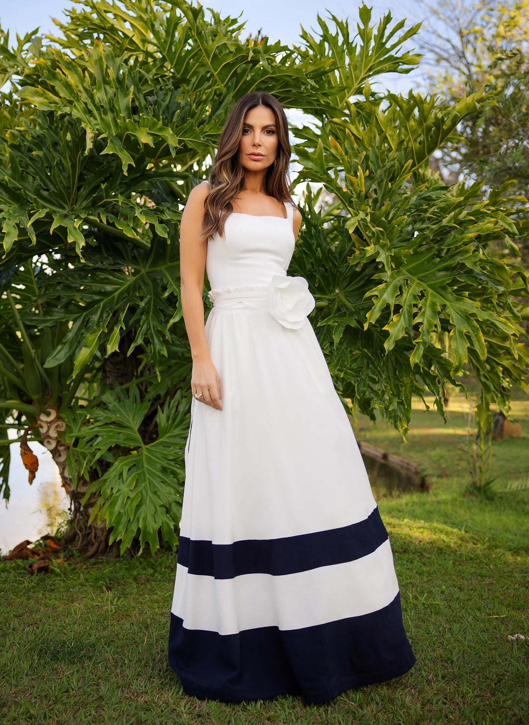Vestido Longo Alça Anne Fernandes