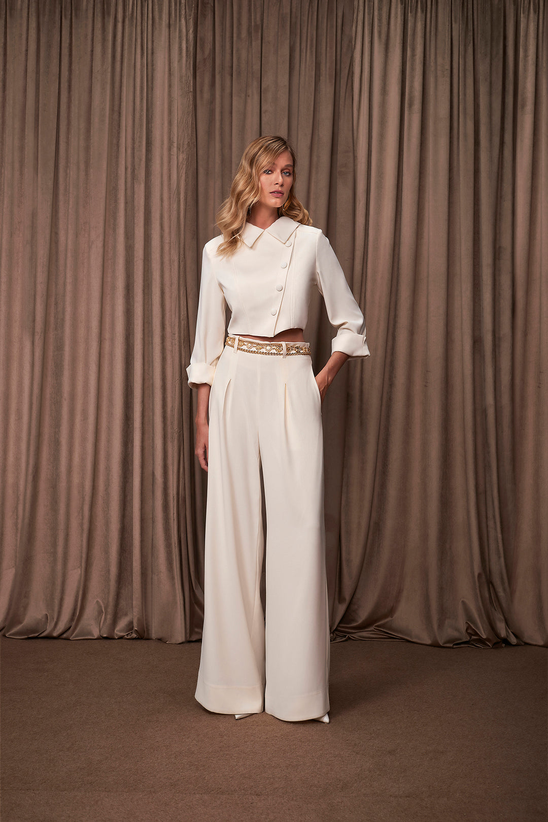 Anne Fernandes Jacket+Pants Set