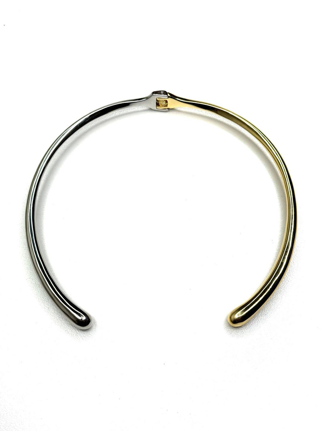 Bicolor Hoop Choker