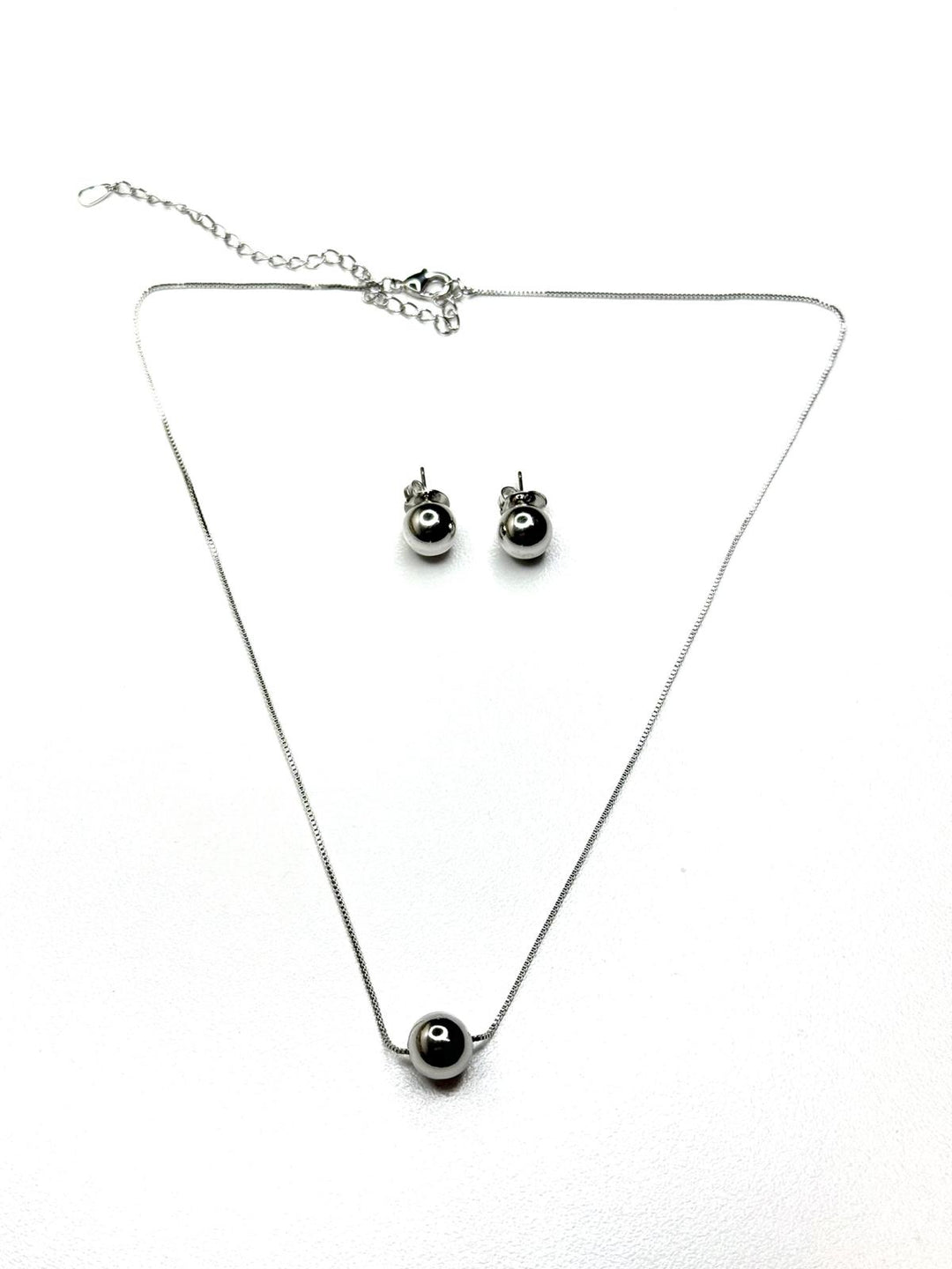 Ball Necklace + Earring Set
