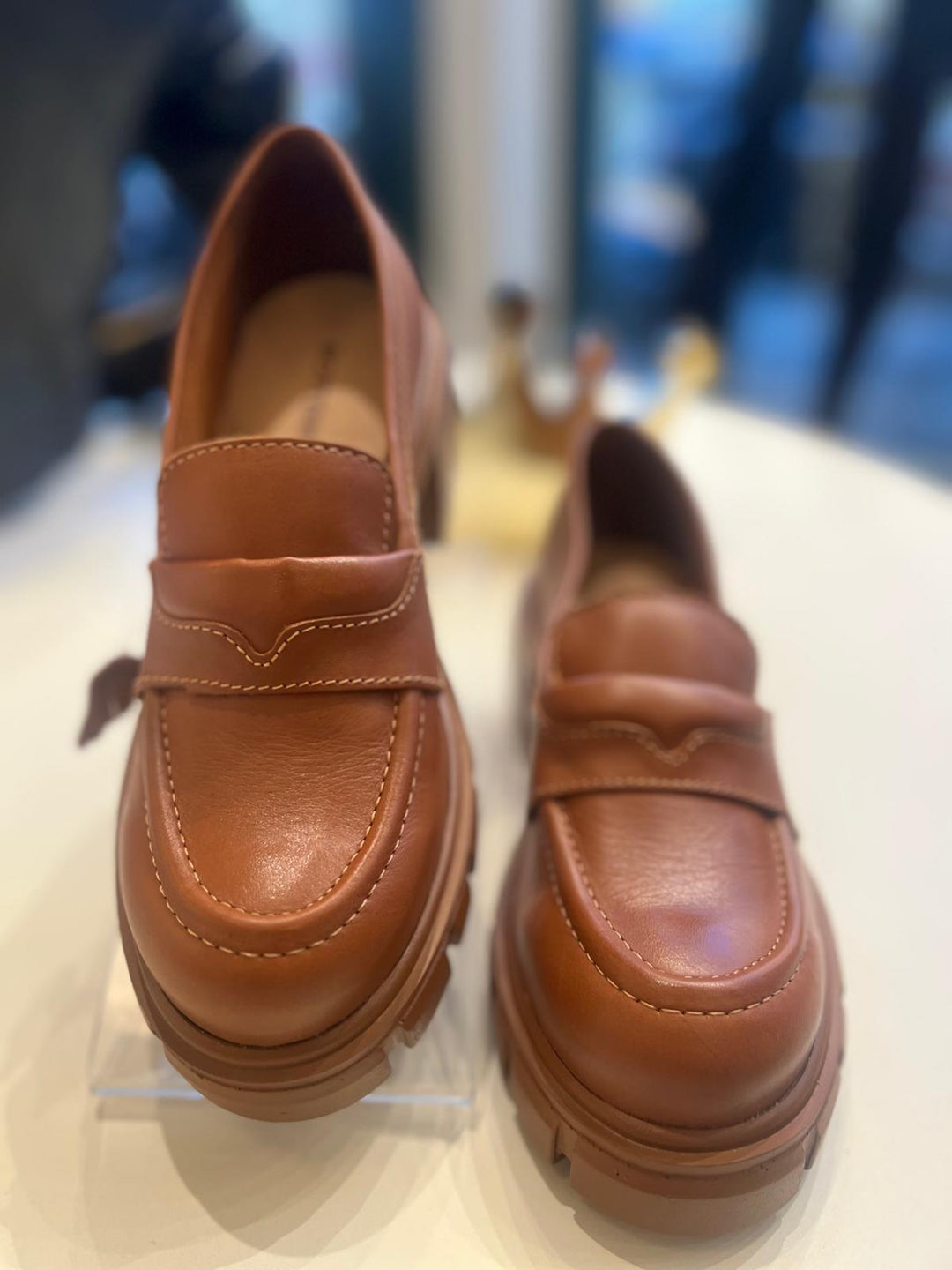 Loafer Couro Atanado