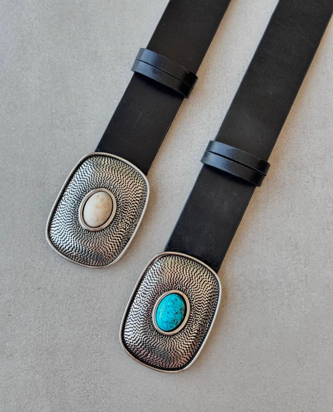 ZR Stone Travel Leather Belt