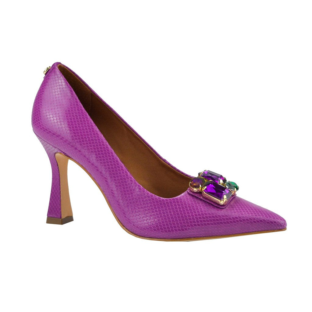 Jorge Bischoff Rhinestone Pumps