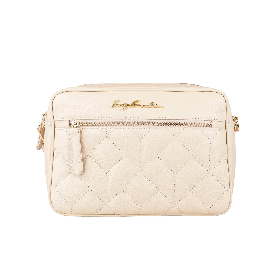Cream Leather Bag