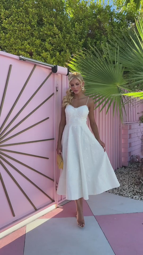 Moon Glow Midi Dress