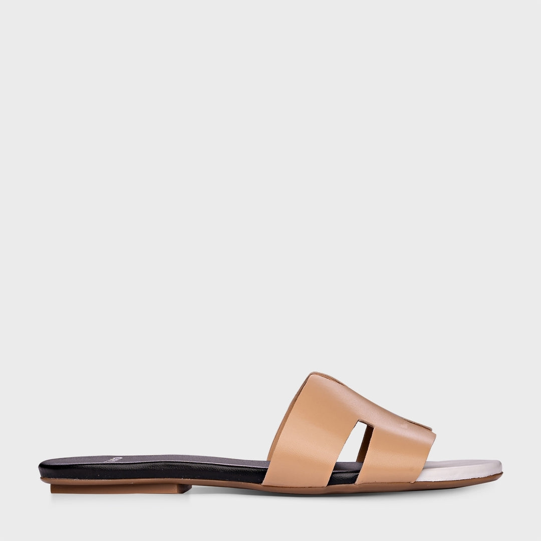 H Carrano Leather Flats