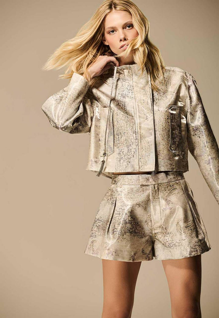 Jaqueta Rolotê Gola Bohemian