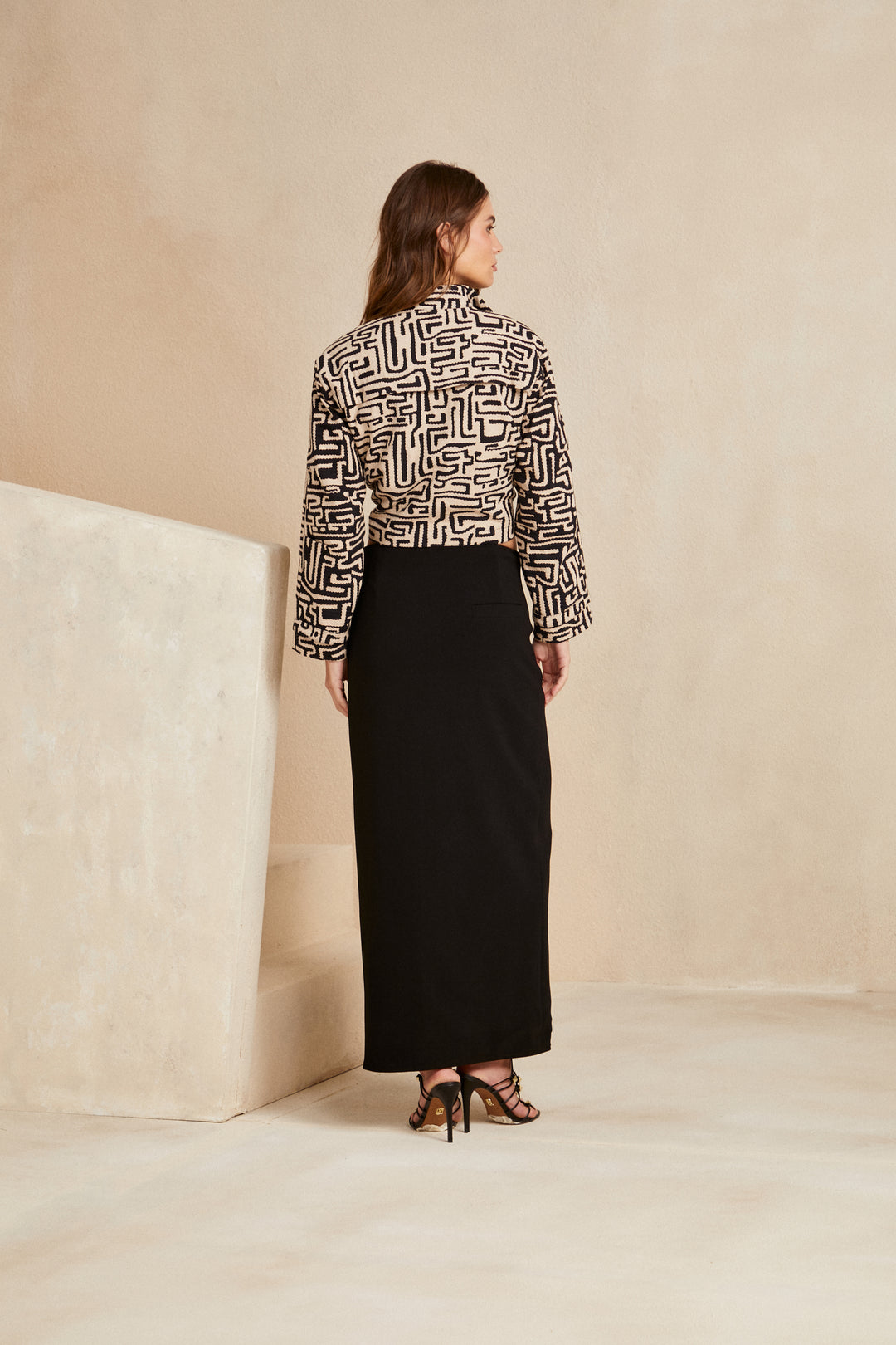 Skunk Tailored Coat