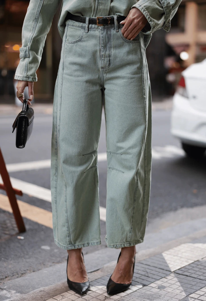 Calça Barrel Fit