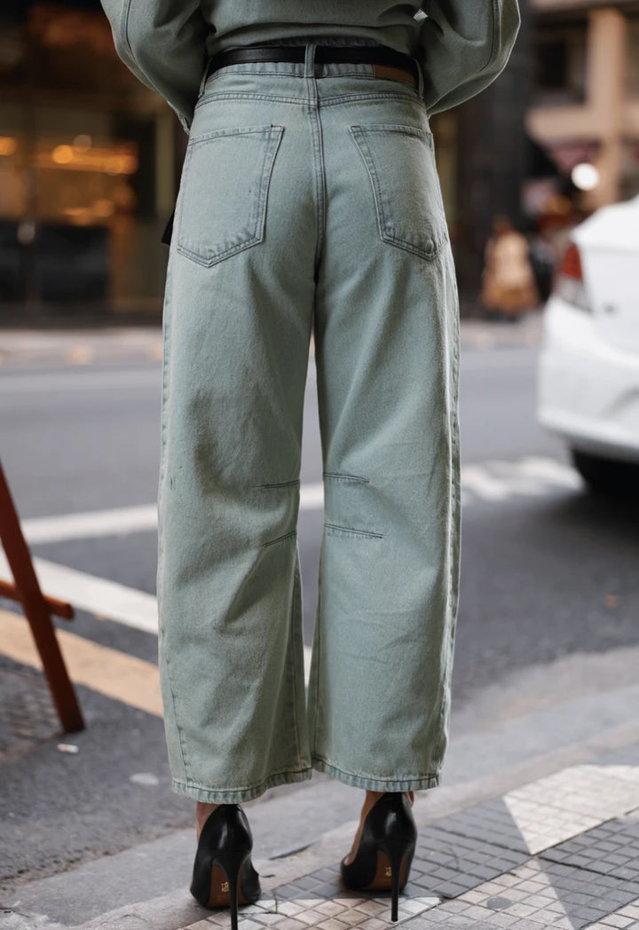 Calça Barrel Fit
