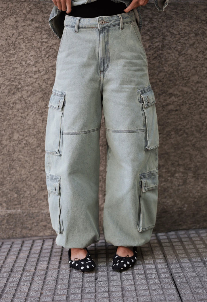 Calça Jeans Aladim Cargo