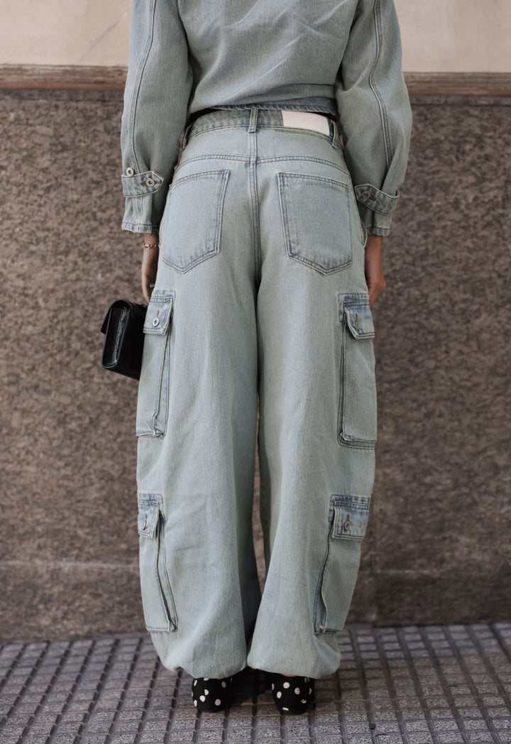 Calça Jeans Aladim Cargo