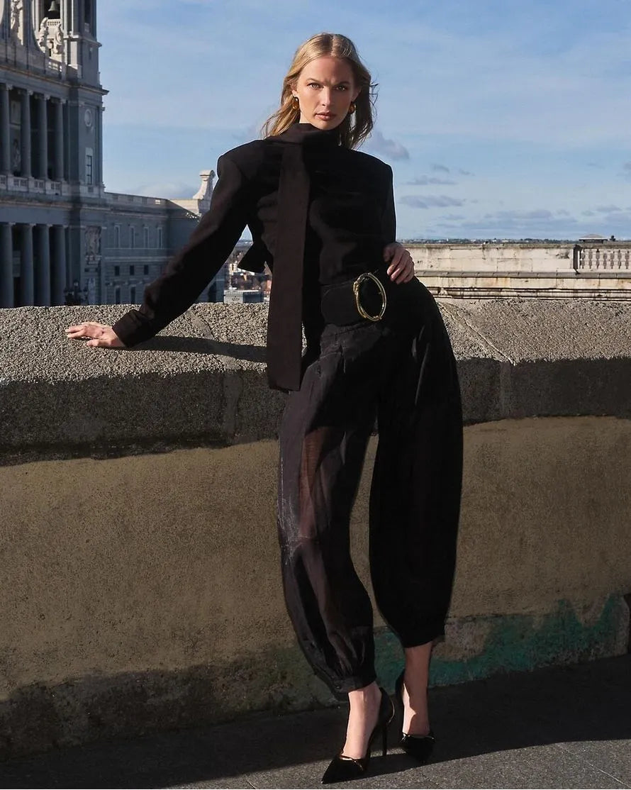 Cinto Largo Camurça