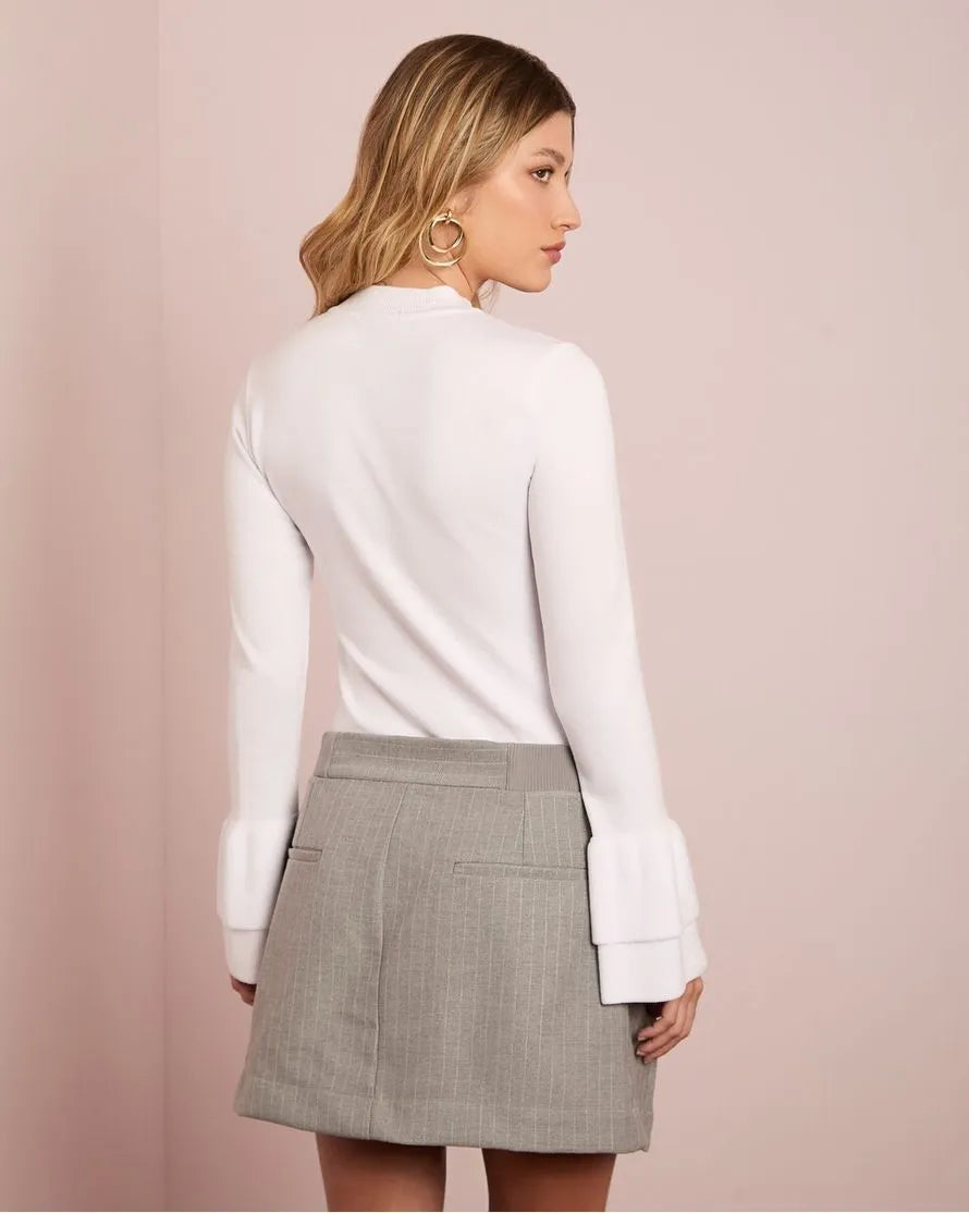 Blusa Tricot Flare