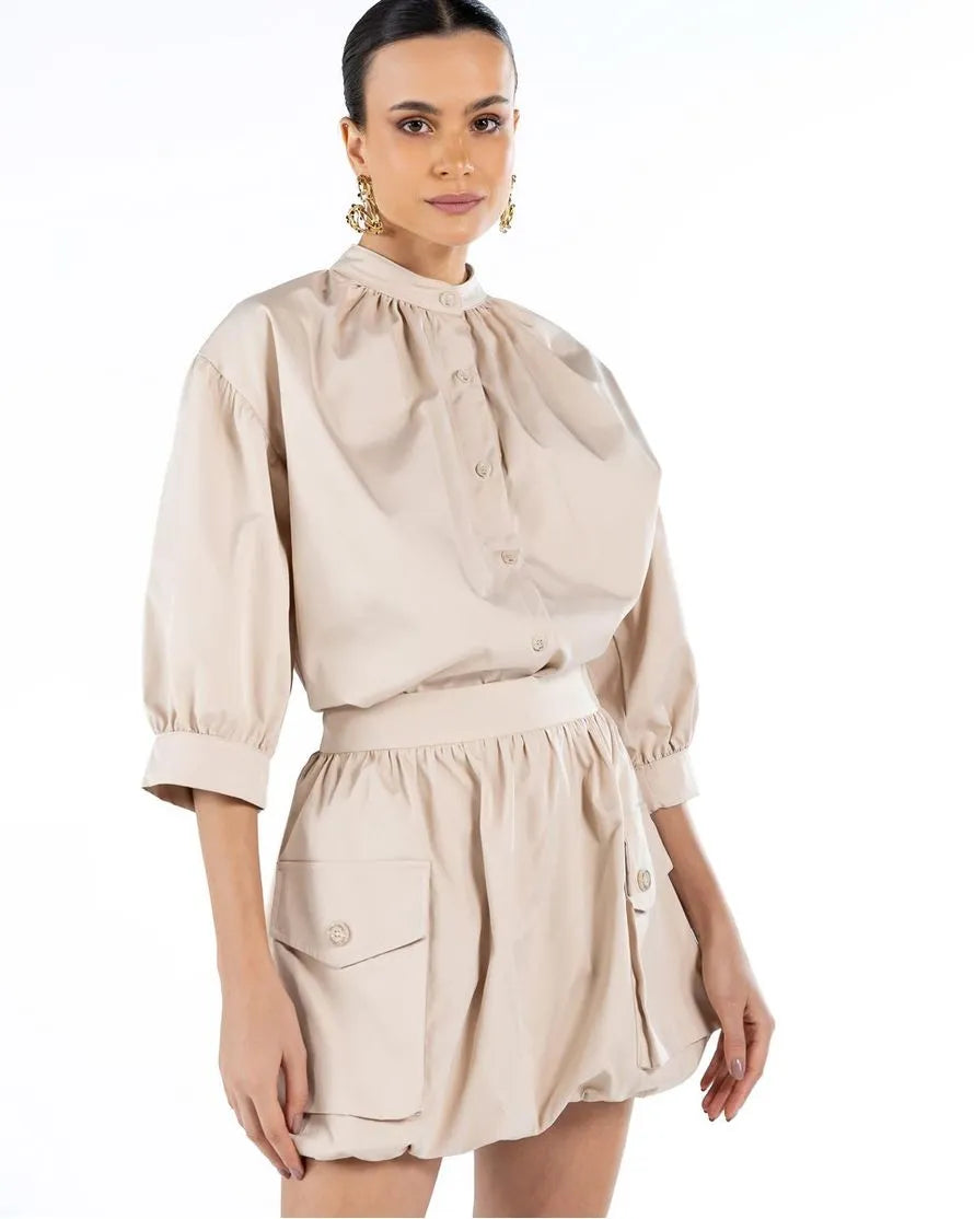 Camisa Manga Bufante