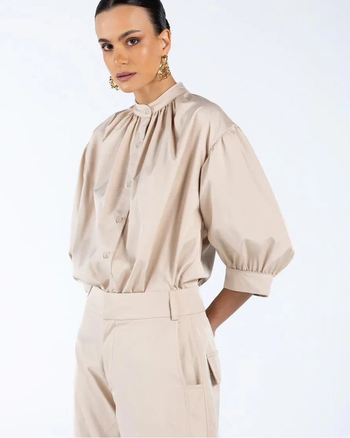 Camisa Manga Bufante