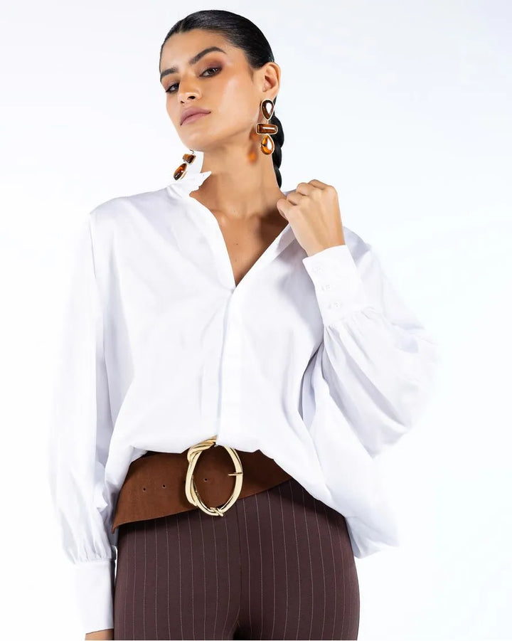 Cinto Largo Camurça