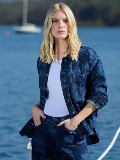 Camisa Paisley Jeans