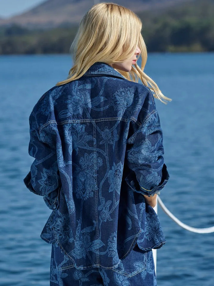 Camisa Paisley Jeans