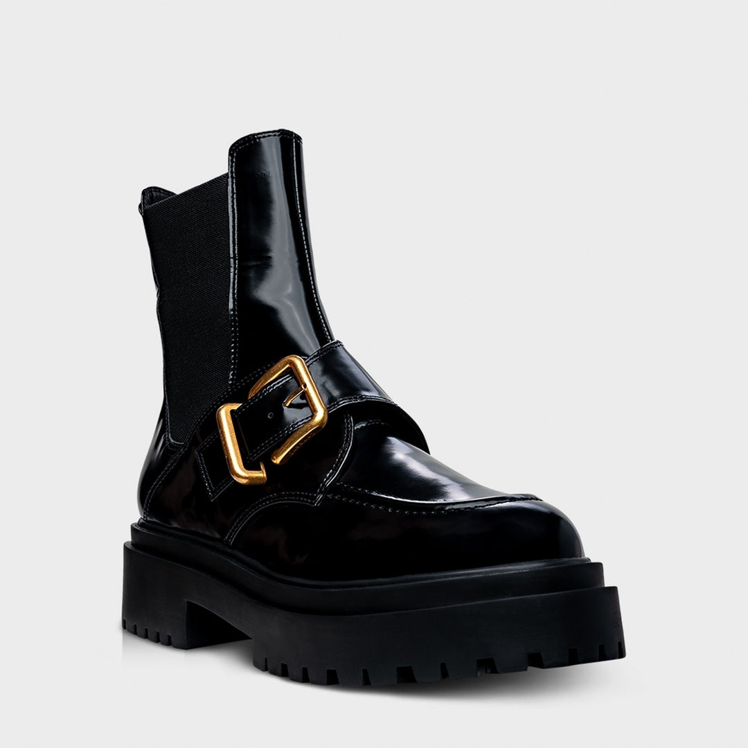 Chelsea Boots with Tractor Leather