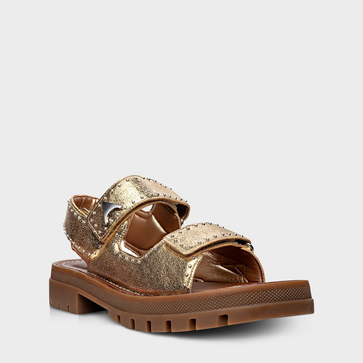 Carrano Leather Tractor Sandal