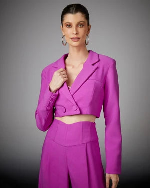 Frutacor Cropped Blazer