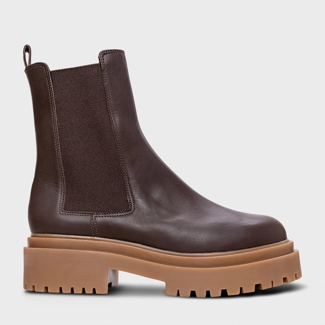 Bota Chelsea Bold Tratorada Couro