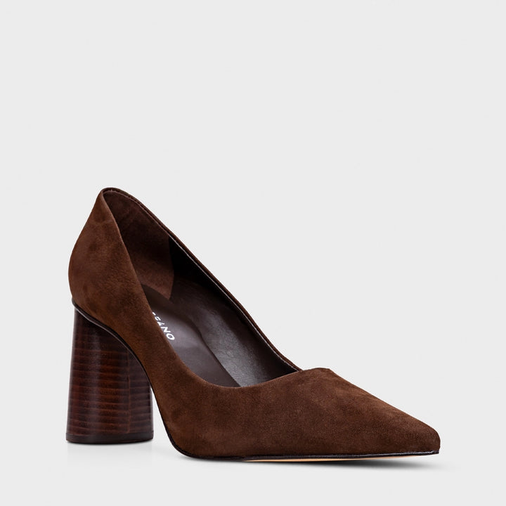 Scarpin Emma Couro Nobuck