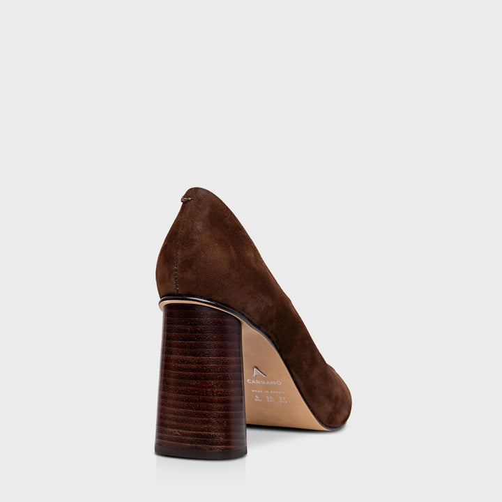 Scarpin Emma Couro Nobuck