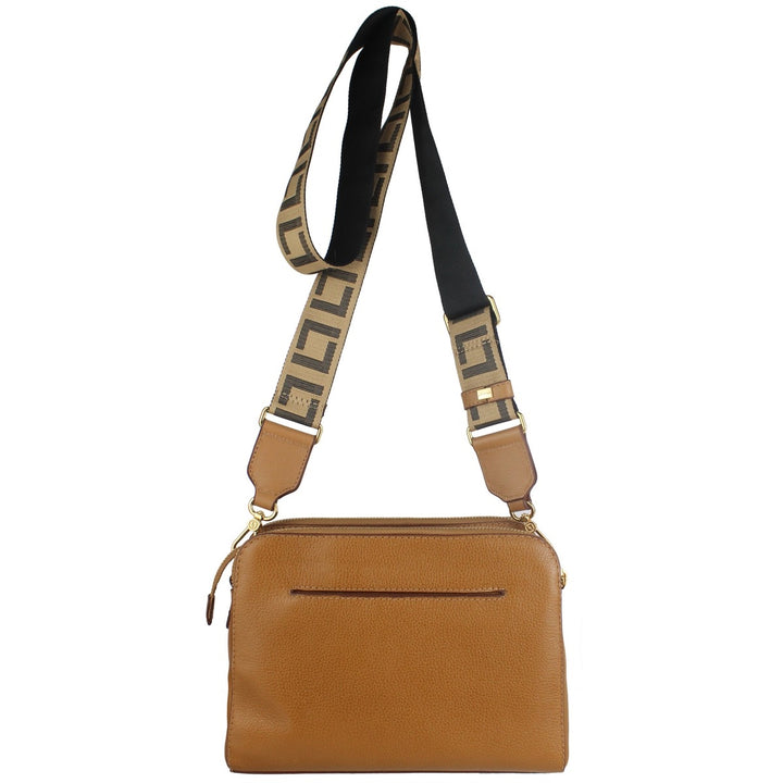 Moonlight Leather Crossbody Bag