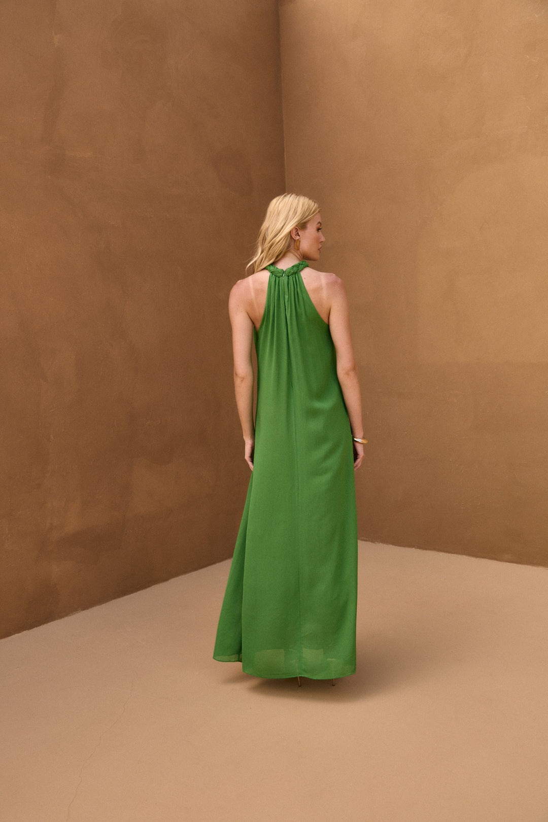 Long Braid Dress