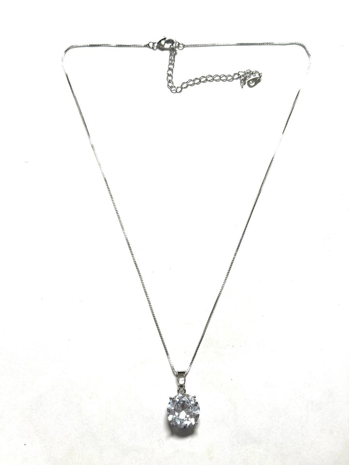 Colar Ponto de Luz Cristal Grande