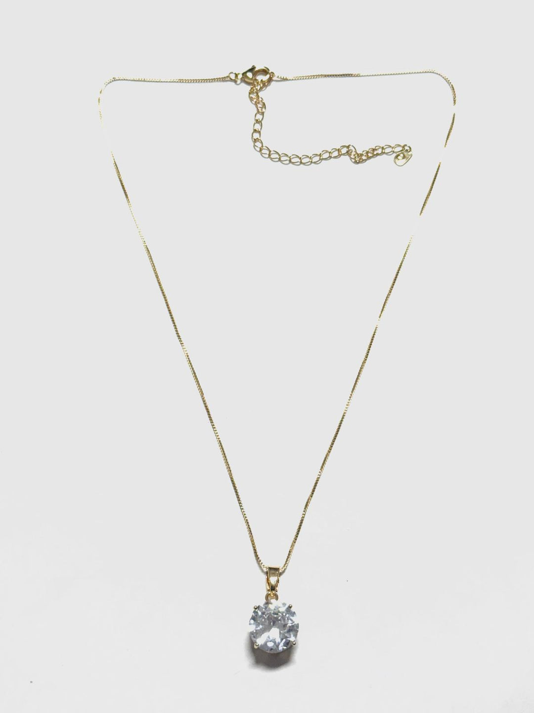 Colar Ponto de Luz Cristal Grande