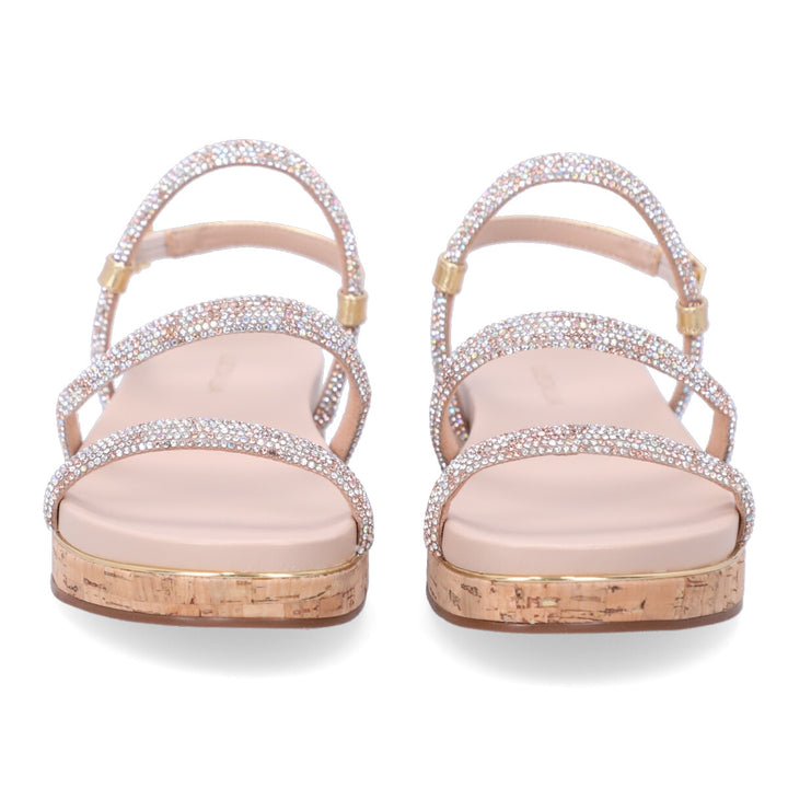 Moonlight Crystal Flatform Sandal