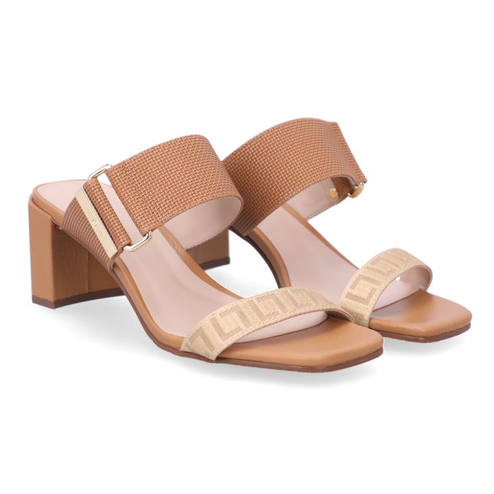 Moonlight Woven Leather Clog