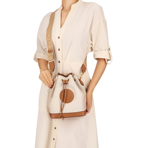 Moonlight Leather Bucket Bag