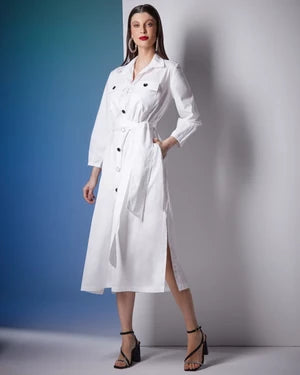 Chemisier Midi Dress