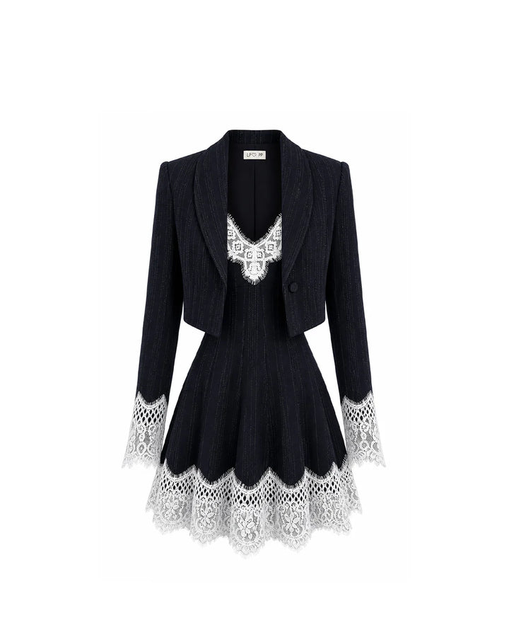 Dress+Coat Set