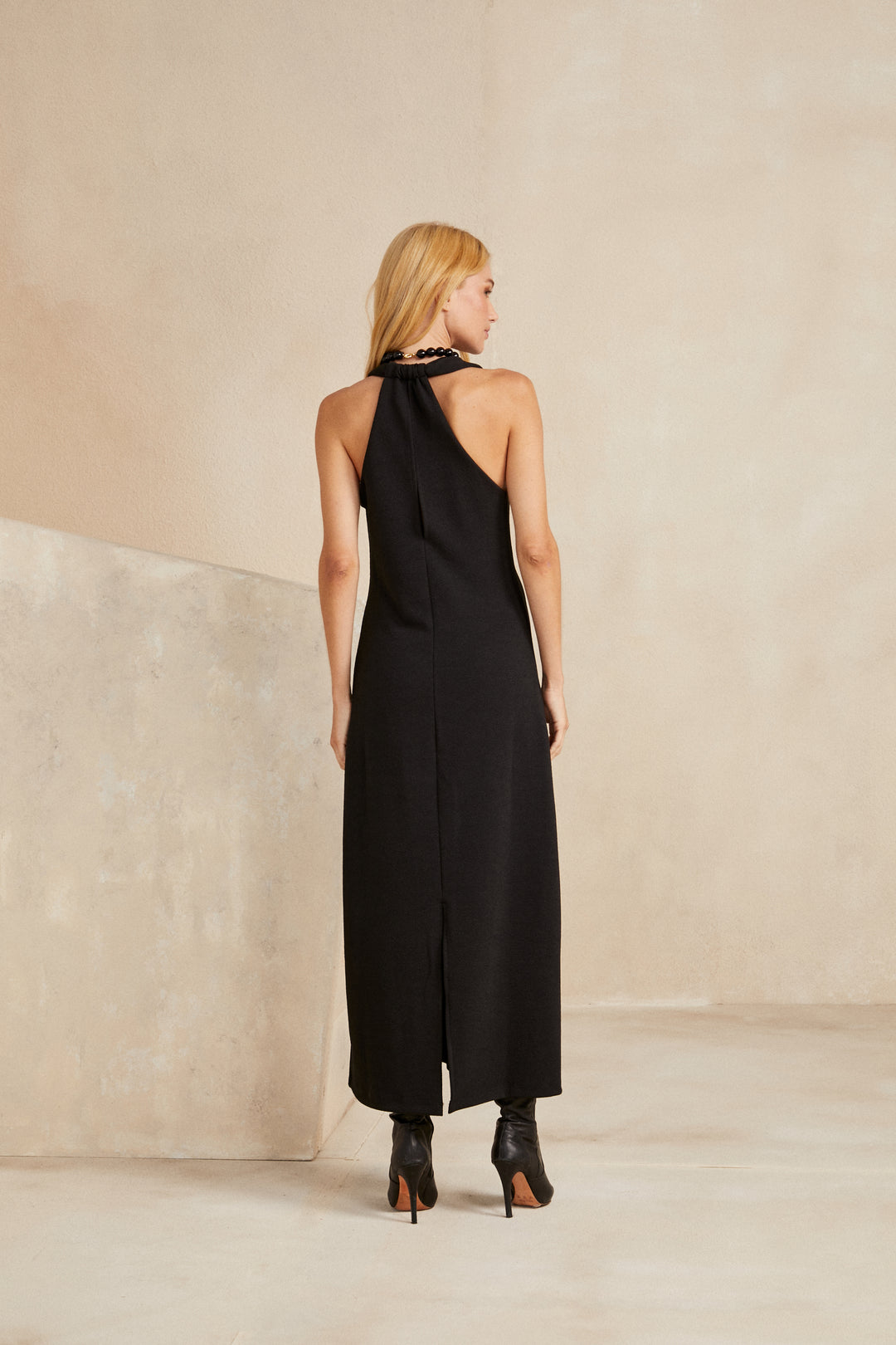 Skunk Straight Midi Dress