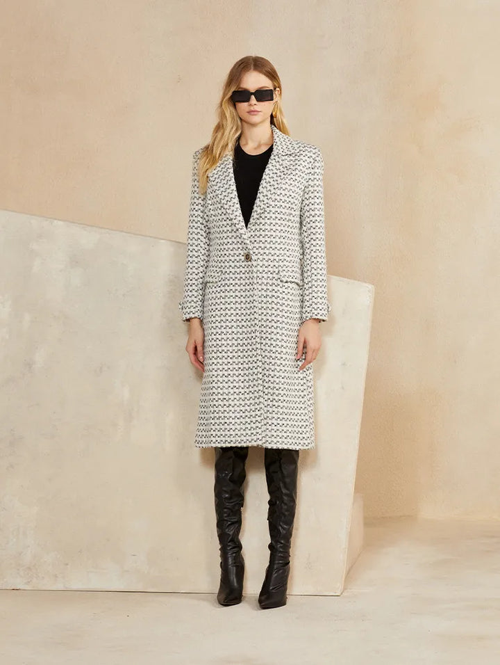 Skunk Trench Coat