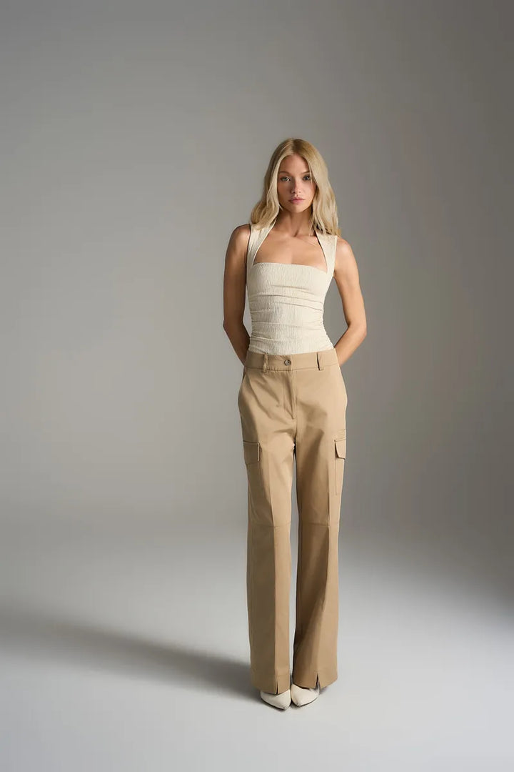 Blusa Textura Decote