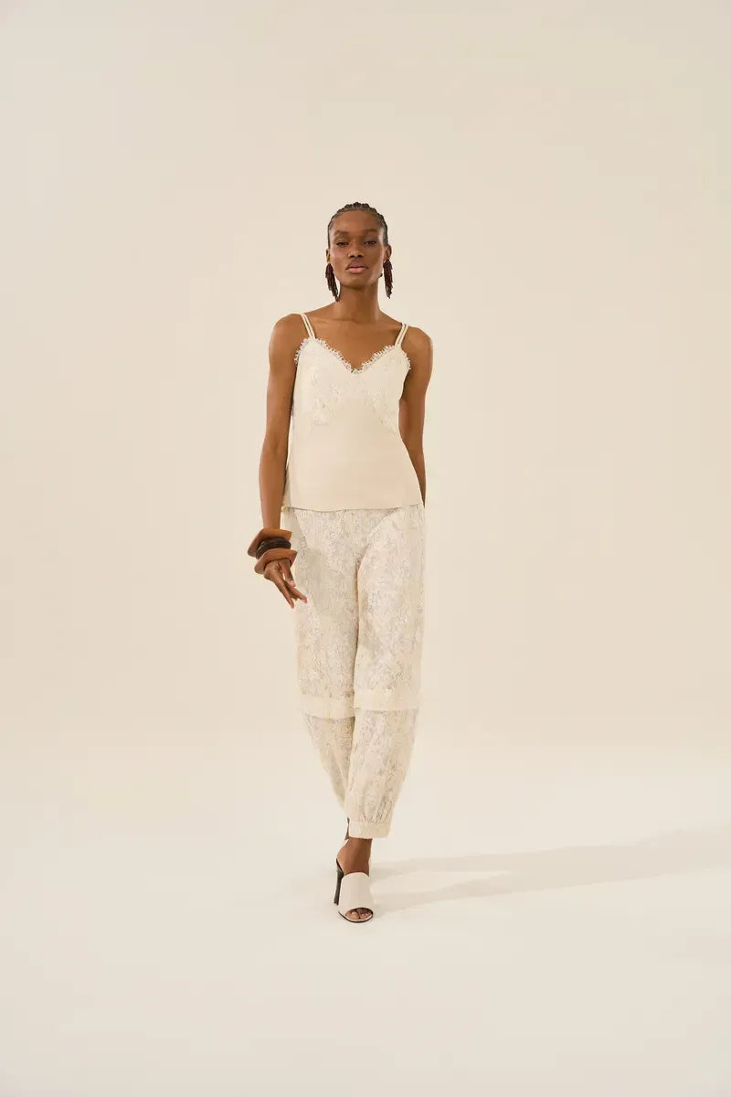 Calça Renda Couture