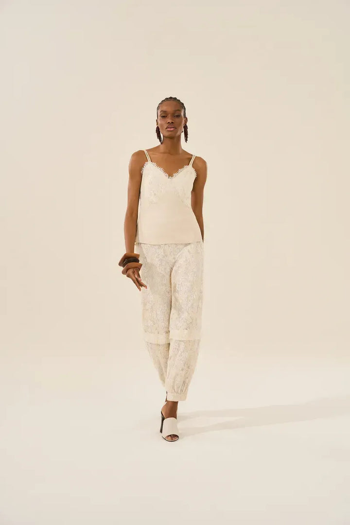 Calça Renda Couture