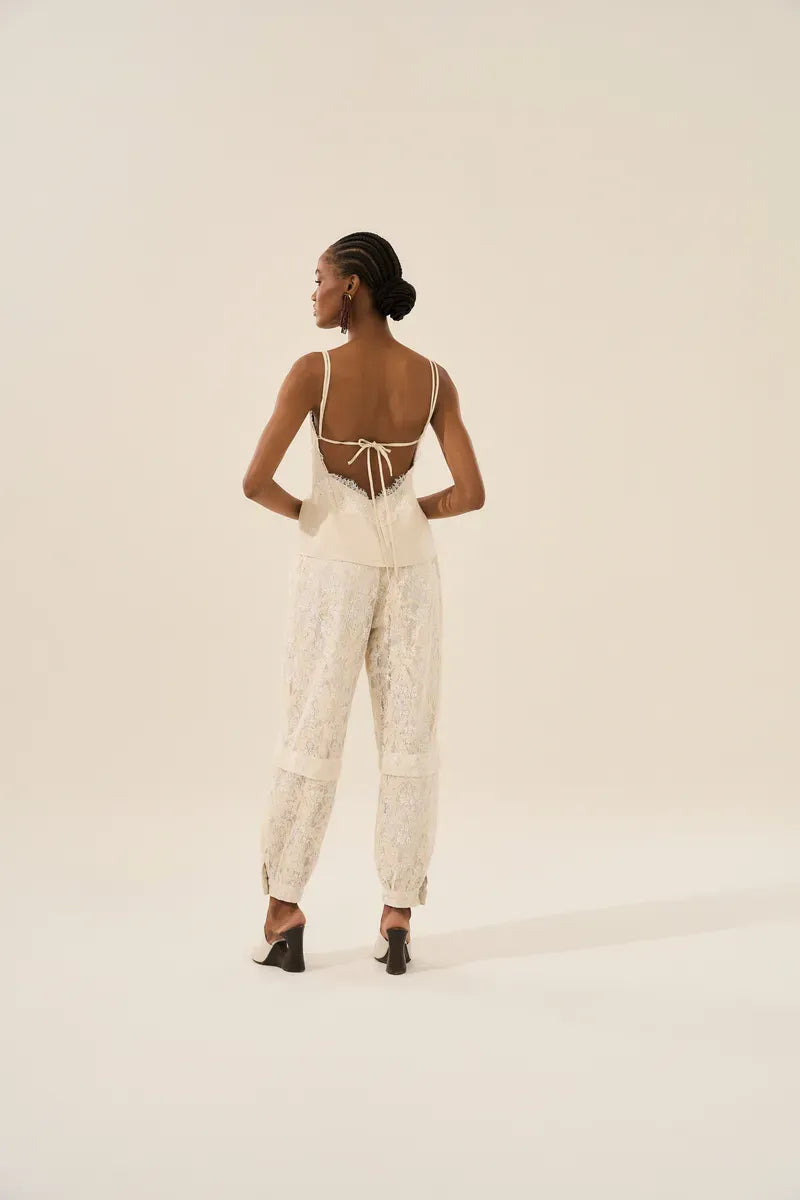 Calça Renda Couture